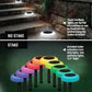 Solar Powered LED Ground Plug Light Color Gradient Waterproof Garden Landscape Lawn Lamp Outdoor Landscape Lighting Lamp
