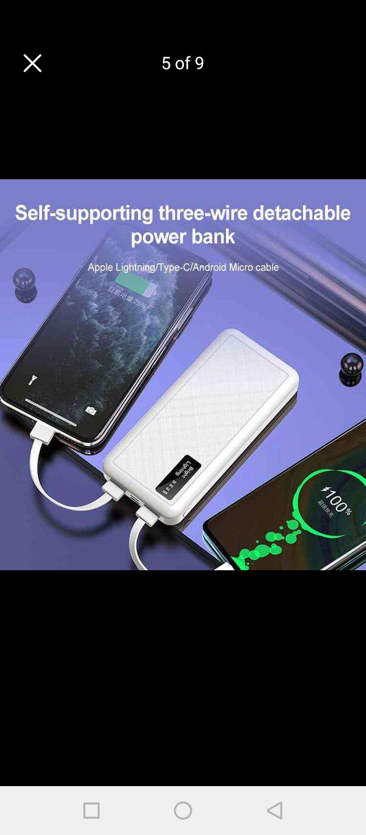 Sovo X18 20000mah Power Bank 22.5w Fast Charging Power Bank Q.c.3.0 Pd Fast Charging