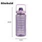 Summer Water Bottle Combo Set 2L & 700ml