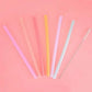 Soft Silicone Straw 6pc