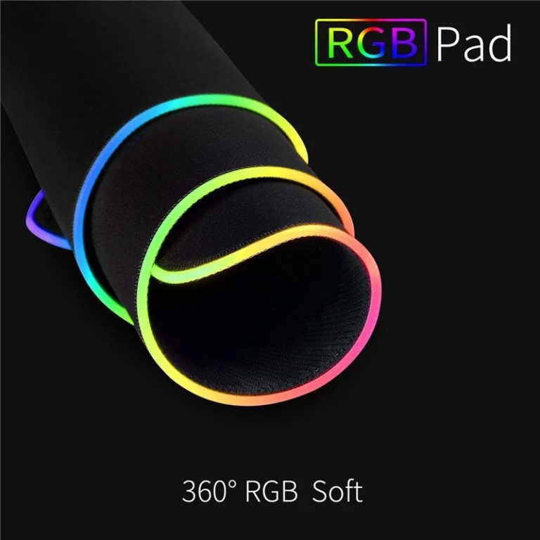LED RGB Gaming Mouse Non-Slip Rubber Base 90cm x 40cm