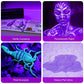 Purple 12 LED Portable Flashlight