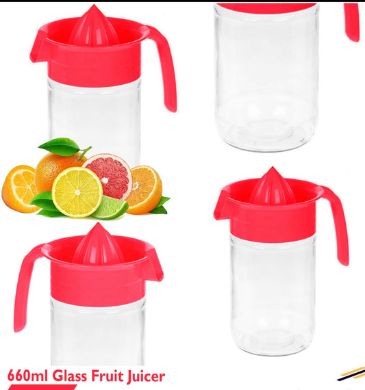 Glass Fruit Juicer/Extractor 600ml