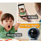 Tuya IP WiFi Auto tracking Camera smart home cctv security Baby Monitor 355 degree rotation full view angle 1080P Resolution night vision 2 way audio