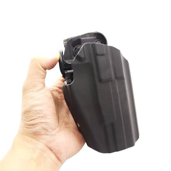 Gun Glock Holster Tactical Universal Black ABS Material Fit for Glock 17,18C,20,21,22,37 H&K 45 P30L VP40