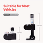 Electric Jack - 12V Car Scissor Jack for 2 Ton Vehicle Electric Quick Car Lift for Tire Change and Road Emergencies (Black)