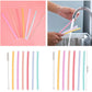 Soft Silicone Straw 6pc