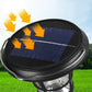 Solar Powered With Sensor 40White LED + 4RGB