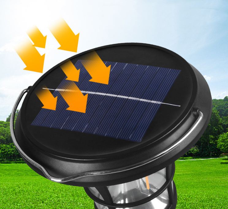 Solar Powered With Sensor 40White LED + 4RGB