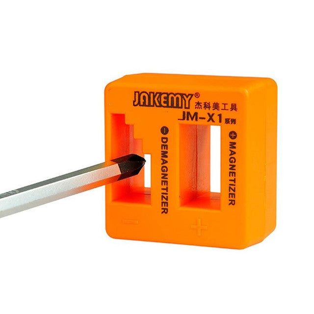 Screwdriver Magnetizer Demagnetizer Magnetic Pick Up Tool-Black