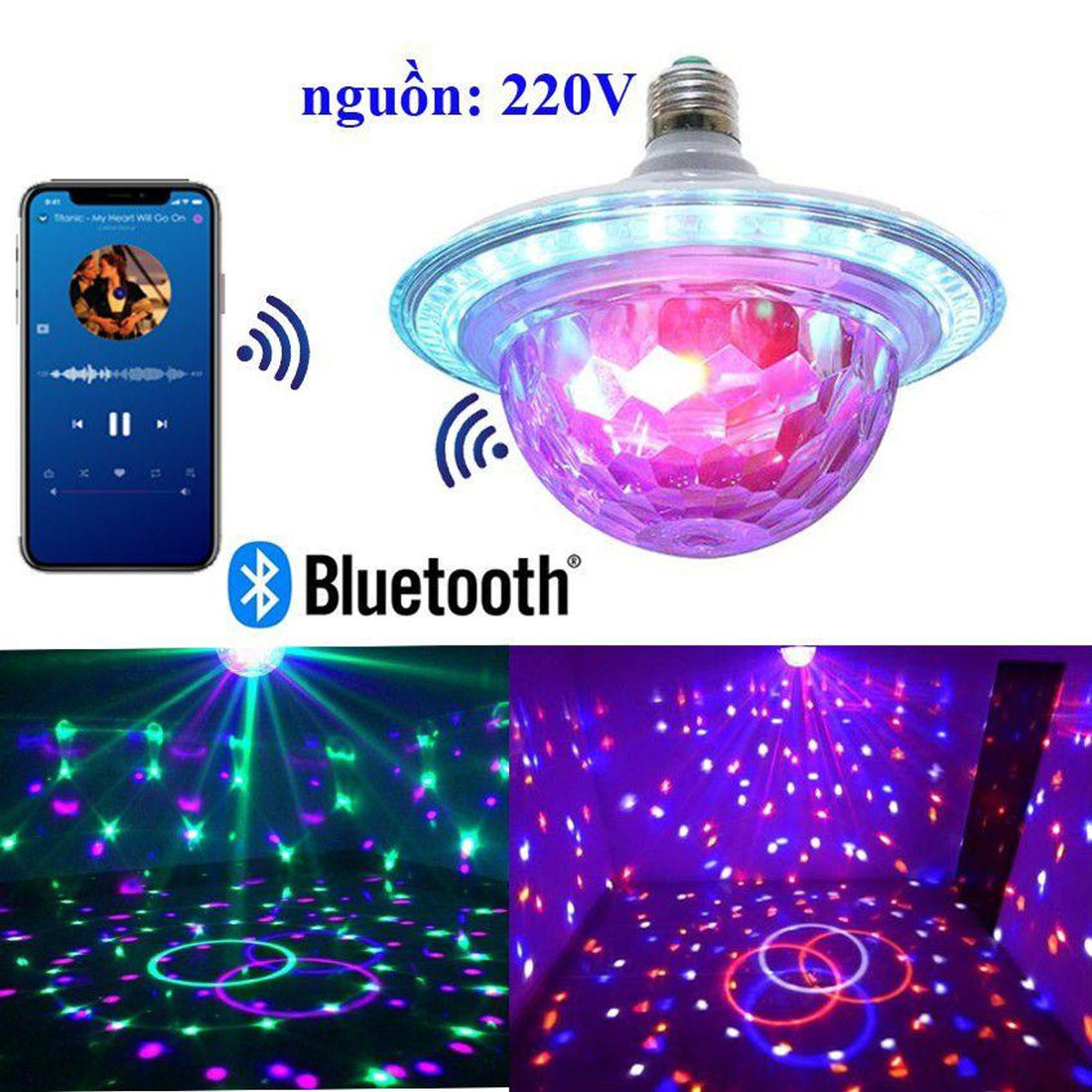 LED Bluetooth Crystal Magic Ball – Megamall Online Store