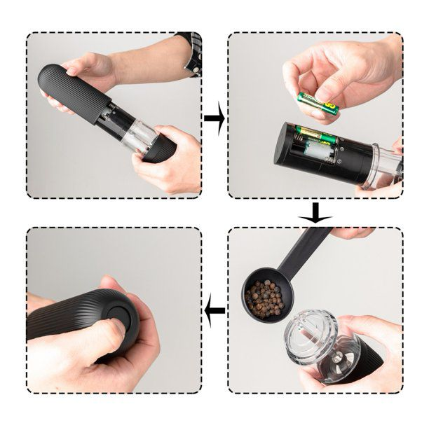 Automatic Electric Salt And Pepper Grinder
