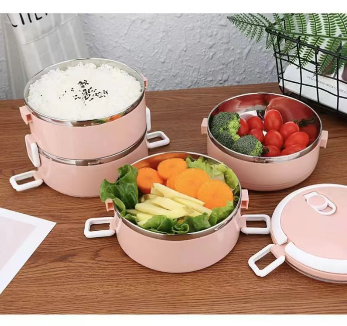 Two Layers Stainless Steel Lunch Box