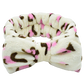 Bowknot Soft Fleece Cosmetic Animal print Headbands