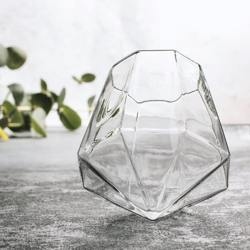 Diamond Whiskey Glasses Set of 6